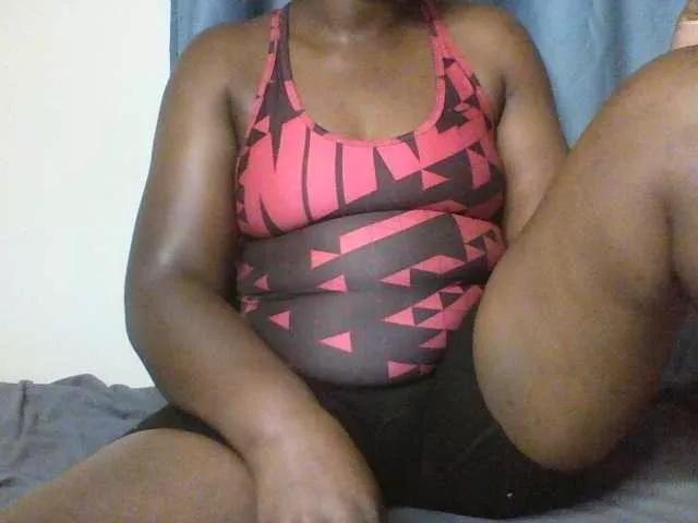 Cling to live show with Sexxyblacky from BongaCams 