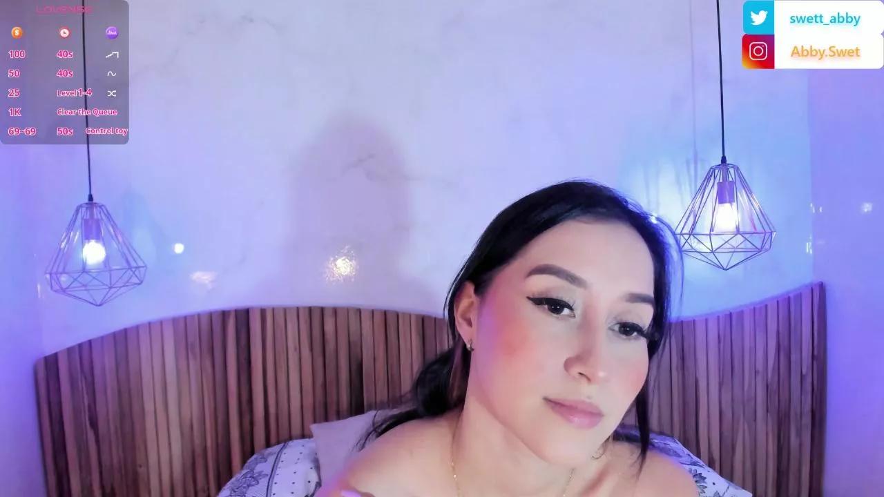 Cling to live show with Abby_Sweet1_ from Cam4 