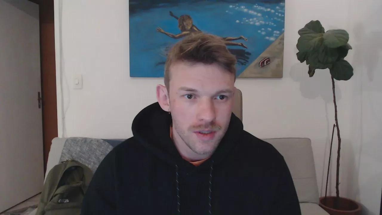 Cling to live show with Alexthick from Cam4 