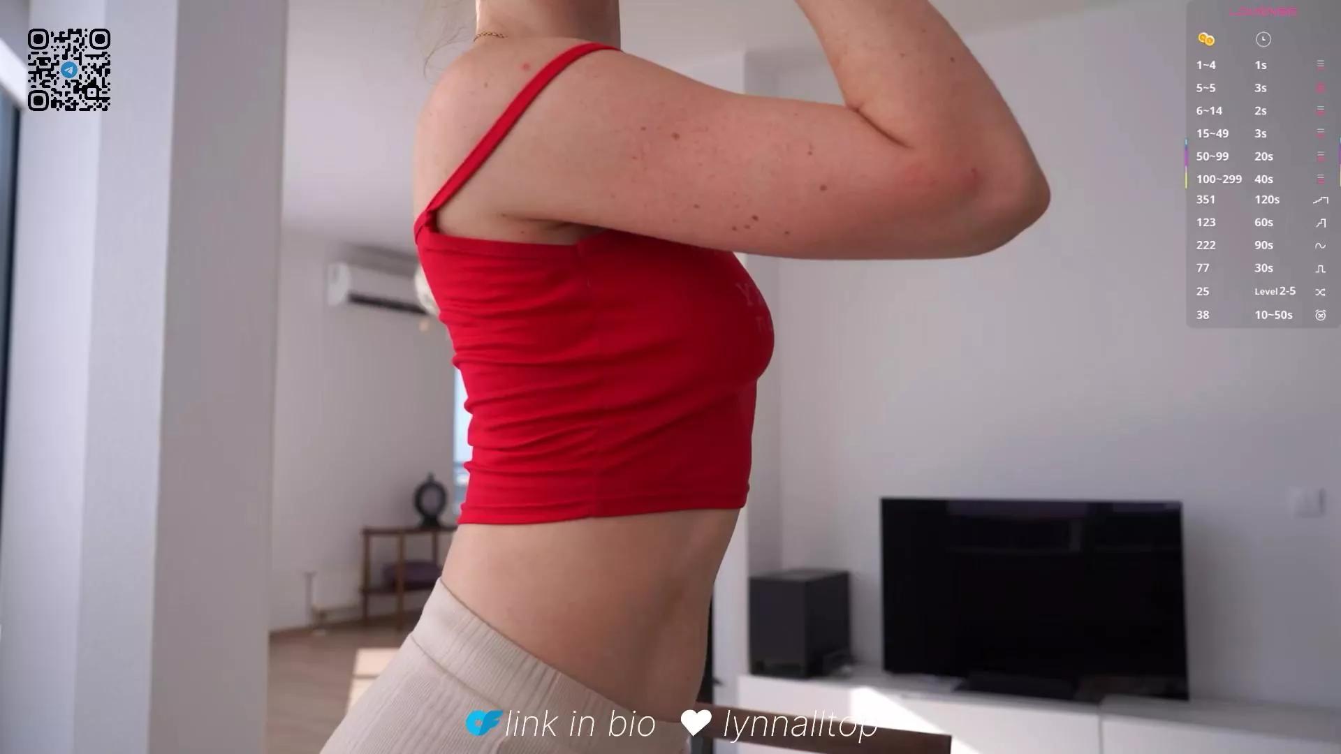Cling to live show with HenriettaBinfe from Cam4 