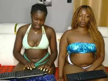 Cling to live show with curvyebony1 from Chaturbate 