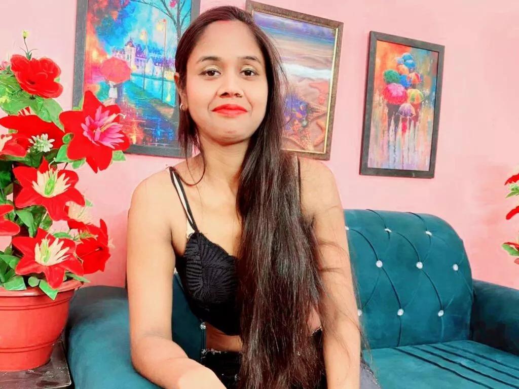 Cling to live show with JannaStark from LiveJasmin 