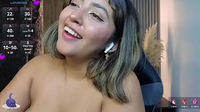 Cling to live show with abby_miller26 from StripChat 