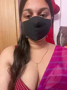 Cling to live show with Akhi_Akshaya from StripChat 