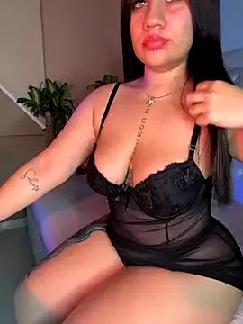 Cling to live show with alexa_cf from StripChat 