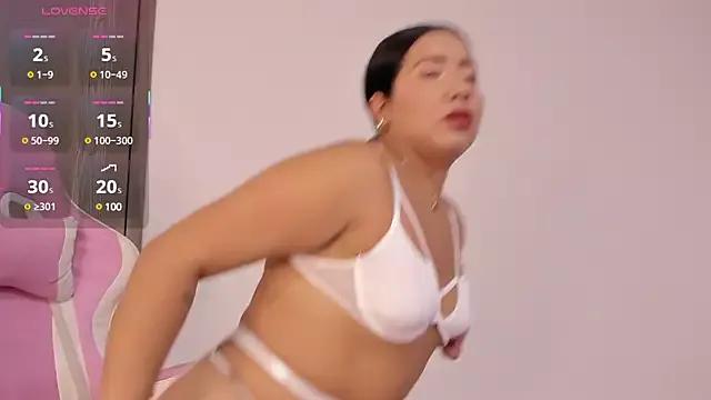 Cling to live show with alexa_pariss from StripChat 