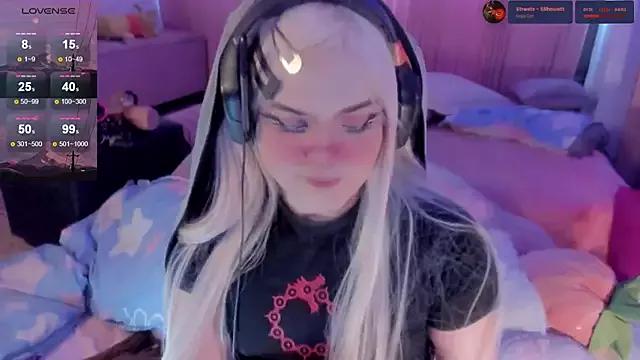 Cling to live show with Angelica_Reborn from StripChat 