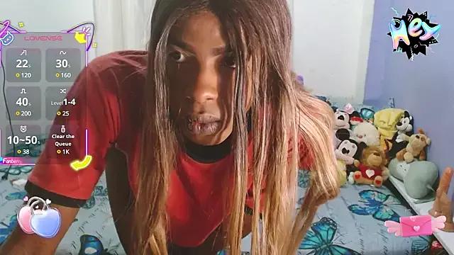 Cling to live show with antonella_wolfe from StripChat 