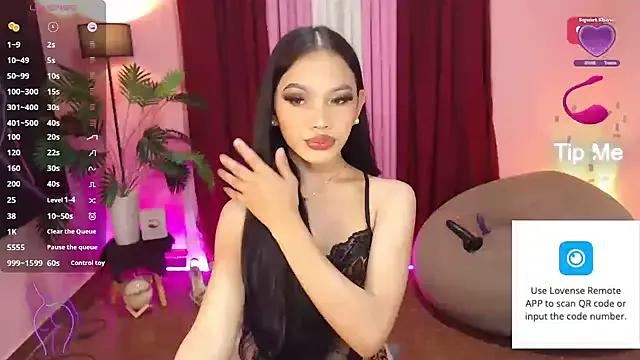 Cling to live show with Asianprincess69 from StripChat 