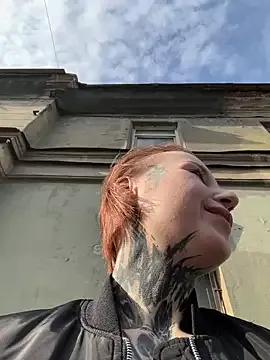 bebabenny — Boob slap public
