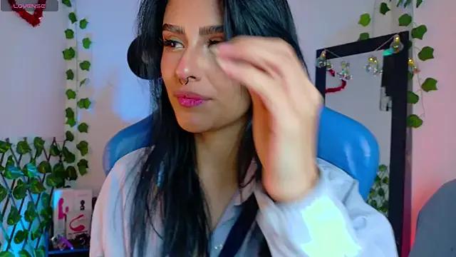 Cling to live show with blue_kitten from StripChat 
