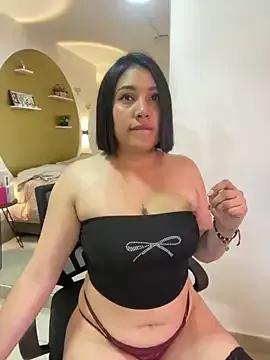 Cling to live show with caroline__muller from StripChat 