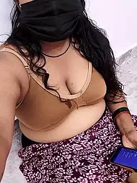 Cling to live show with Cute_Avni99 from StripChat 