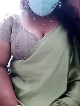 Cling to live show with Divya-Lovely from StripChat 
