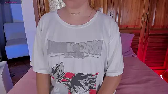 Cling to live show with Hannah_Jonhson from StripChat 