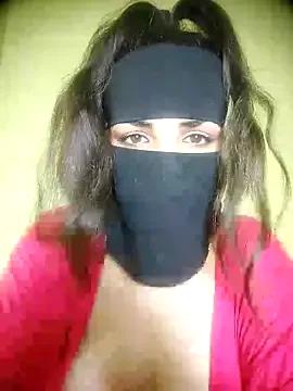 Cling to live show with Hot-Noura- from StripChat 