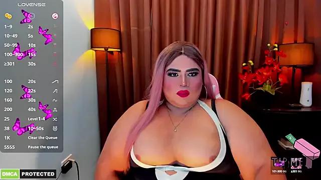 Cling to live show with MariaDhorathea from StripChat 