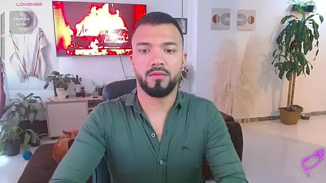 Cling to live show with mathew_vidal1 from StripChat 