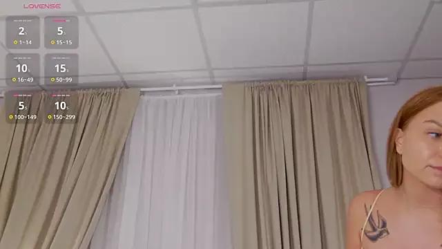 Cling to live show with NikaDines from StripChat 