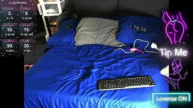 Cling to live show with pinkrose959 from StripChat 