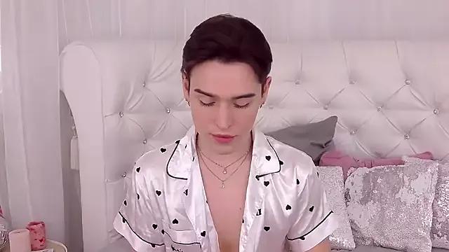 Cling to live show with RobbyCharming from StripChat 
