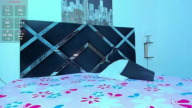 Cling to live show with scarlett_mask from StripChat 