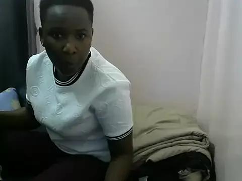 Cling to live show with Sexy_ebony001 from StripChat 