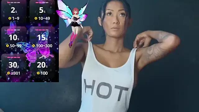 Cling to live show with thai-dreamgirl from StripChat 