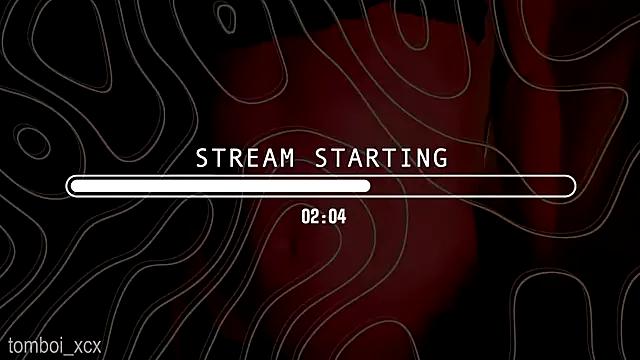 Cling to live show with tomboi_xcx from StripChat 