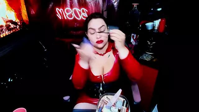 Cling to live show with TOY_OF_PAIN from StripChat 