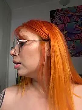 Cling to live show with YunoRose_ from StripChat 