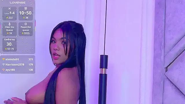 Cling to live show with Zoe-Carter from StripChat 